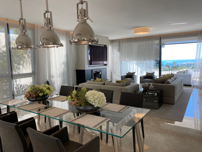 Spectacular 4 bedroom duplex penthouse in La Reserva de Sierra Blanca