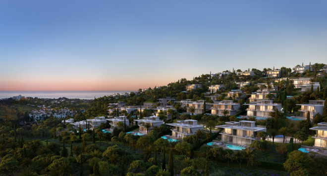 Breathtaking villa located in El Paraiso, in a new gated community on the New Golden Mile 