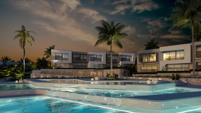 Brand new 2 and 3 bedroom townhouses, frontline to La Cala Golf Resort, Mijas Costa