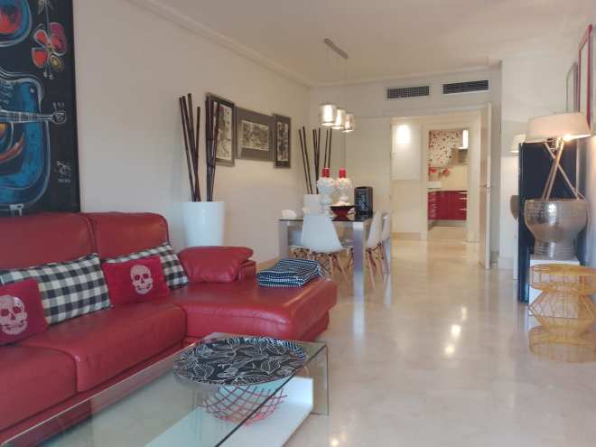 2 bedroom beachside ground floor apartment in Terrazas de Banus, Puerto Banus