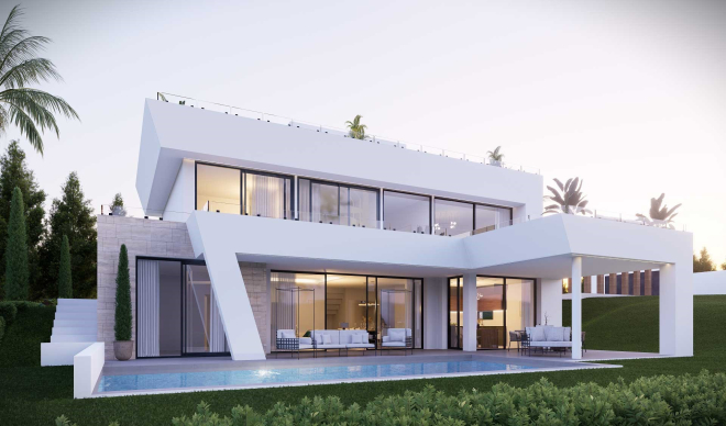 Impressive brand new 4 bedroom villa with infinity pool in Valle Romano, Estepona