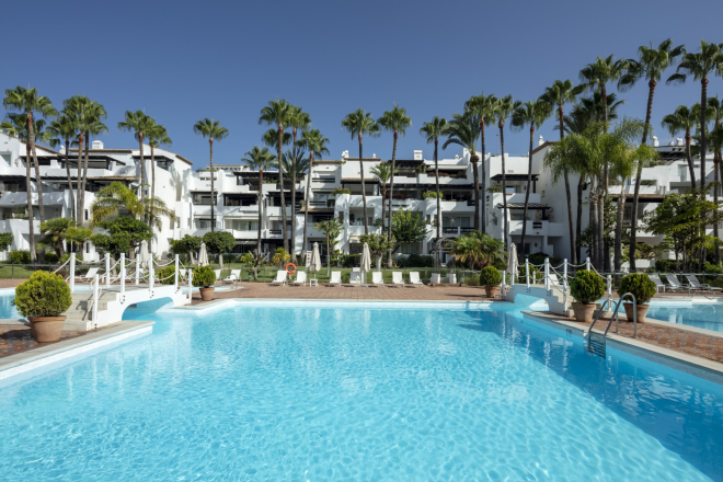 Unique apartment in Marina Puente Romano, Marbella Golden Mile