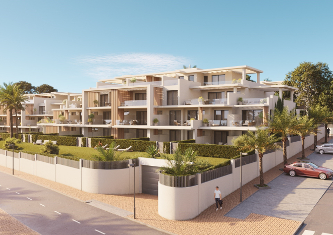 Spacious apartment with panoramic views in New Golden Mile, Estepona