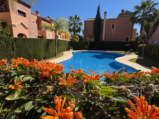 Corner townhouse in Estepona's Las Villas de Santa Maria gated community