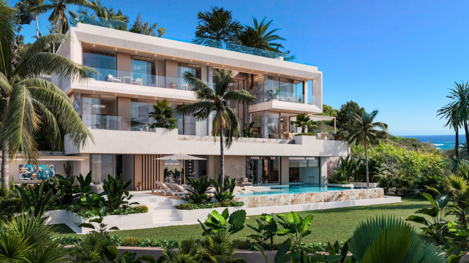 Exceptional design, a brand new 5 bedroom designer villa, in Nueva Andalucia, Marbella