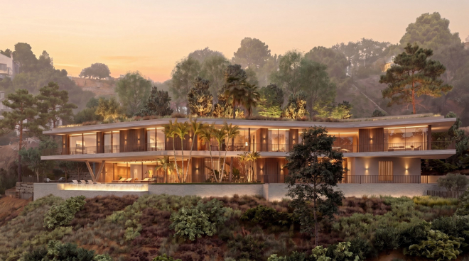 Contemporary Monte Mayor villa with panoramic sea views, infinity pool and private spa